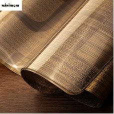 3D estilo europeo oro de lujo manteles vidrio suave impermeable resistente al calor opaco café esteras PVC mantel ali-25875347
